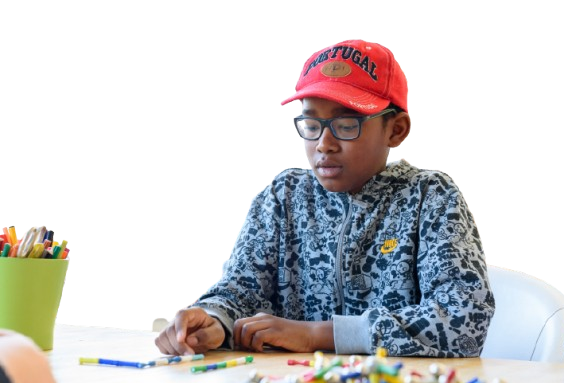 Boy playing